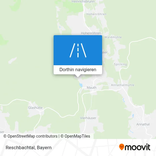 Reschbachtal Karte