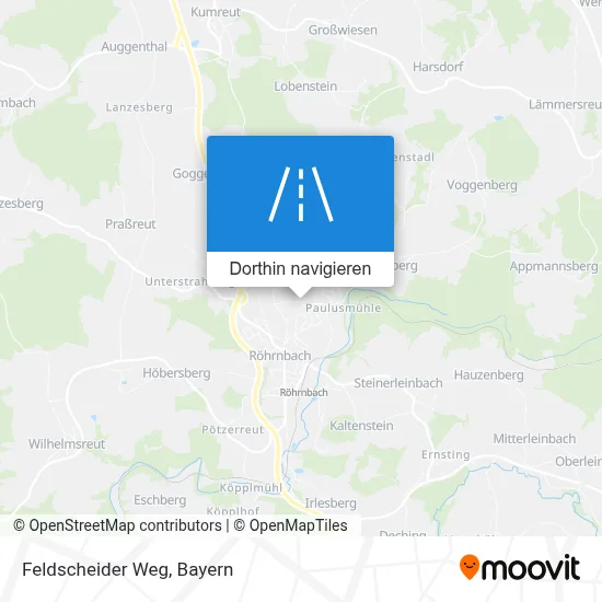 Feldscheider Weg Karte