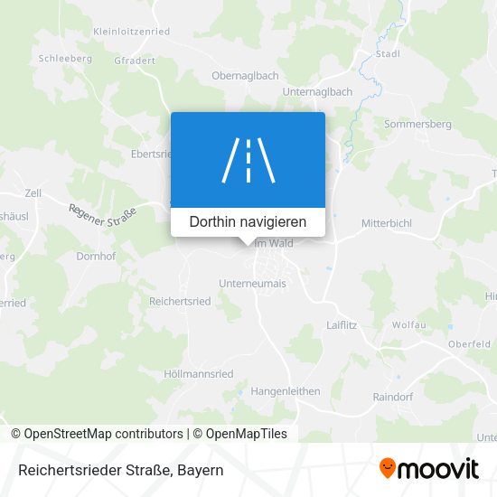 Reichertsrieder Straße Karte