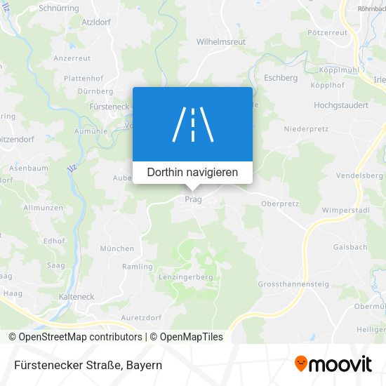 Fürstenecker Straße Karte