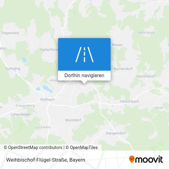 Weihbischof-Flügel-Straße Karte