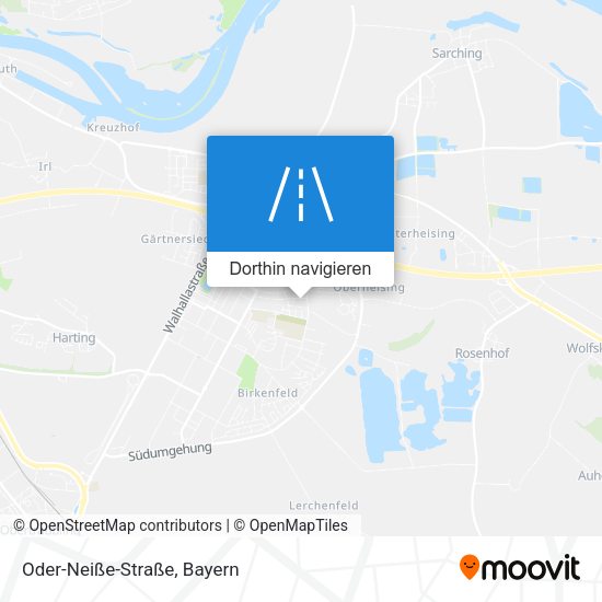 Oder-Neiße-Straße Karte