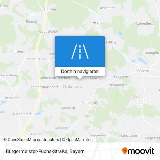 Bürgermeister-Fuchs-Straße Karte