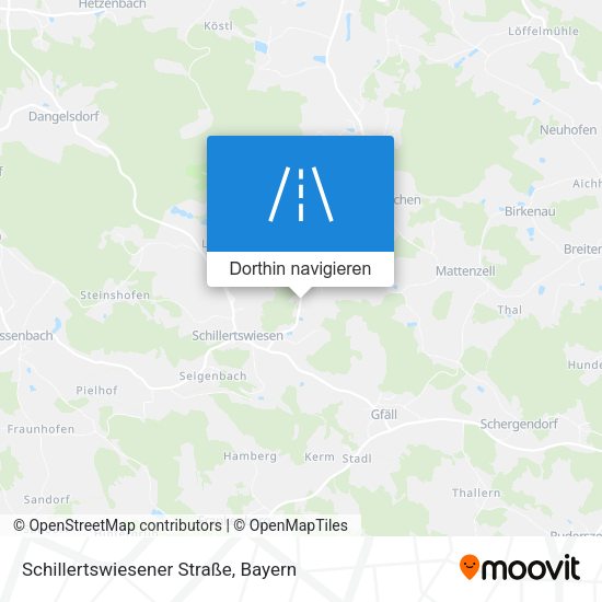 Schillertswiesener Straße Karte