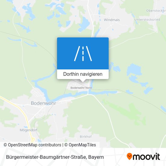 Bürgermeister-Baumgärtner-Straße Karte