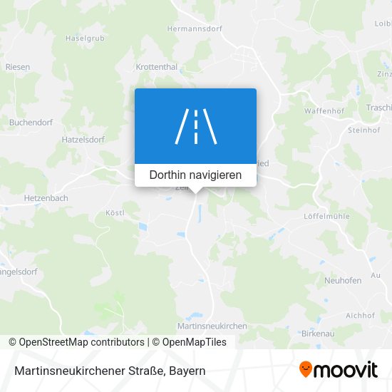 Martinsneukirchener Straße Karte