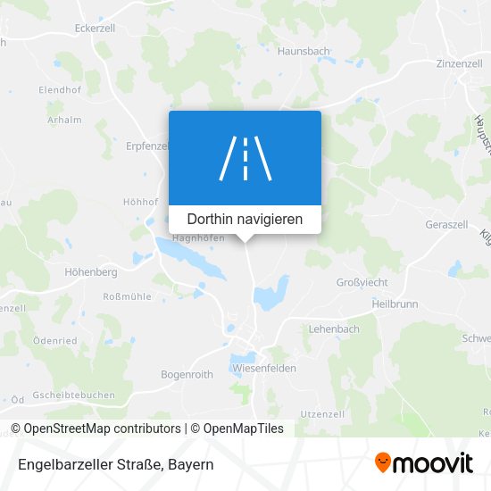 Engelbarzeller Straße Karte