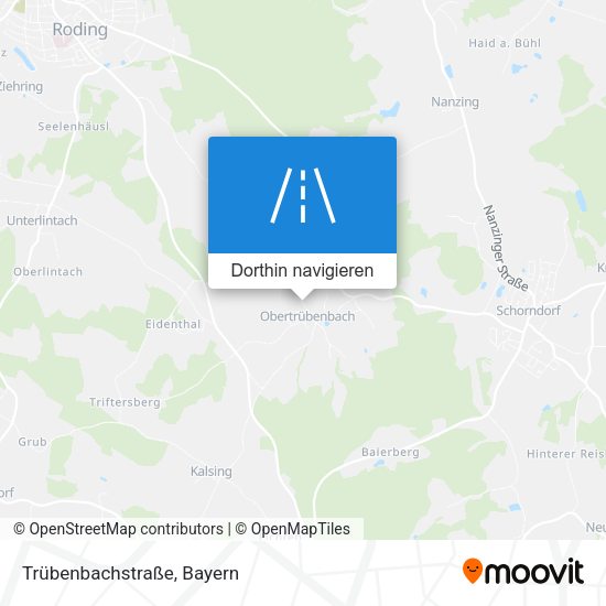 Trübenbachstraße Karte