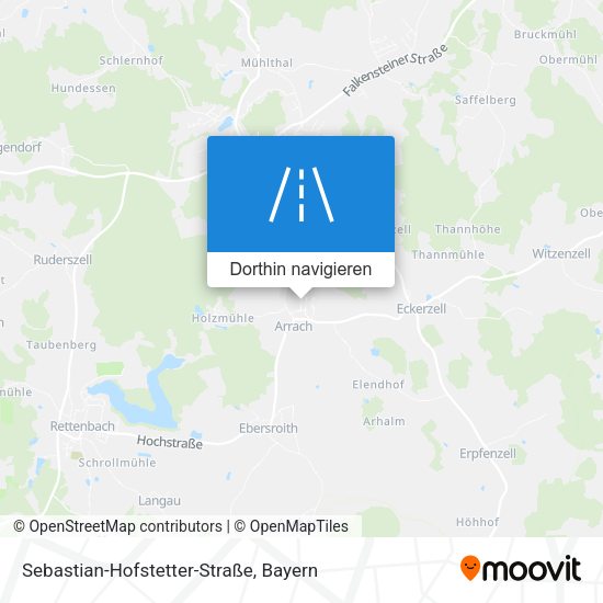 Sebastian-Hofstetter-Straße Karte