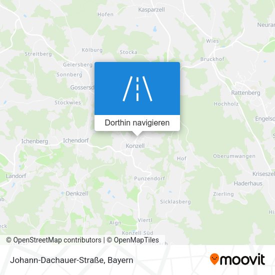 Johann-Dachauer-Straße Karte