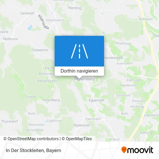 In Der Stockleiten Karte