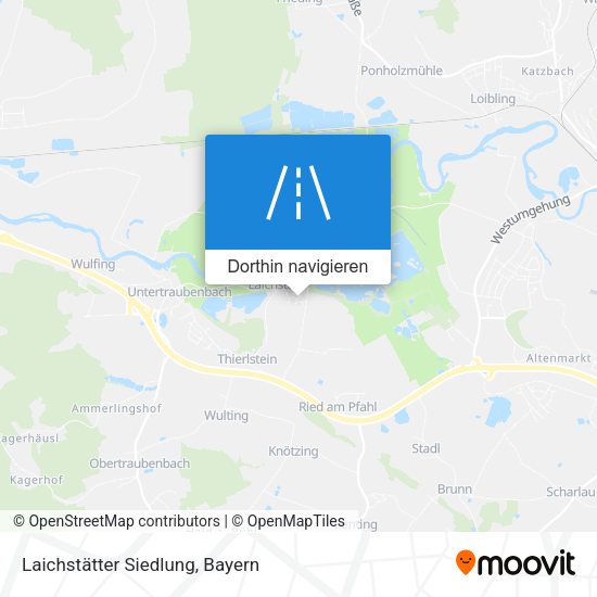 Laichstätter Siedlung Karte