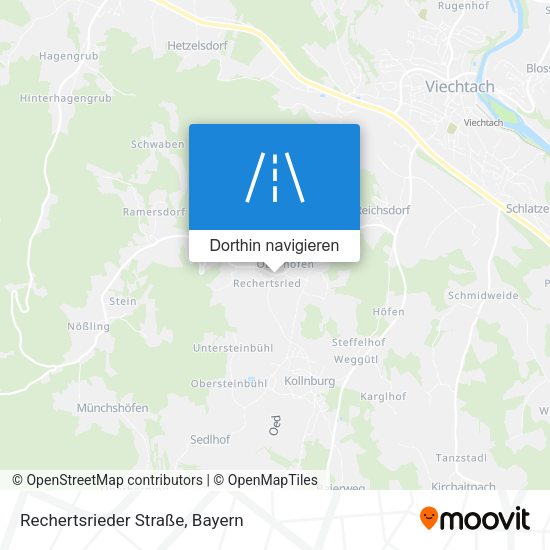 Rechertsrieder Straße Karte