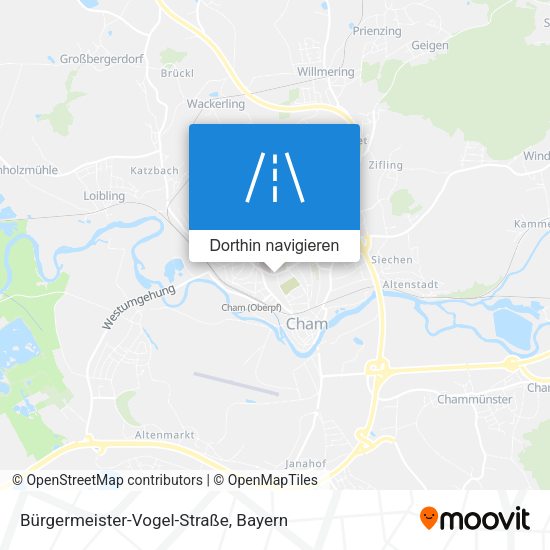 Bürgermeister-Vogel-Straße Karte