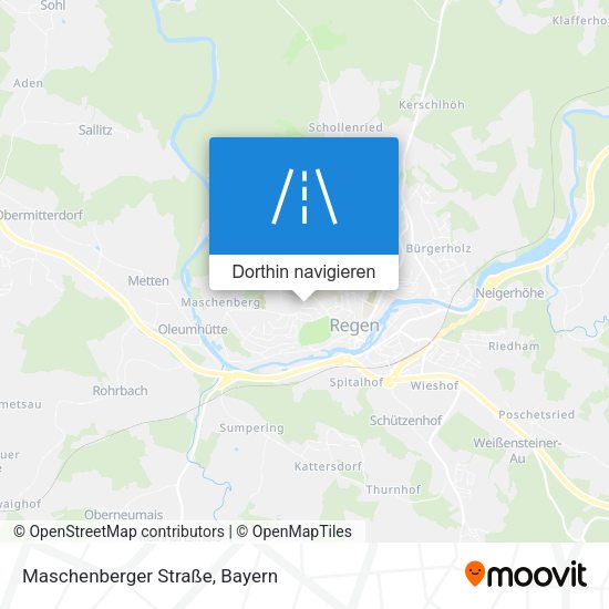 Maschenberger Straße Karte