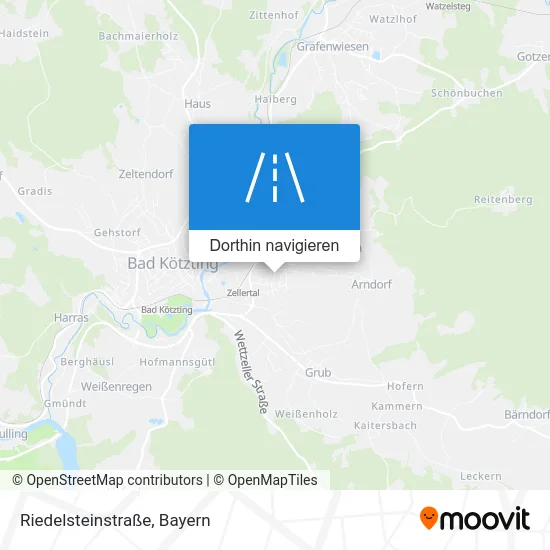 Riedelsteinstraße Karte