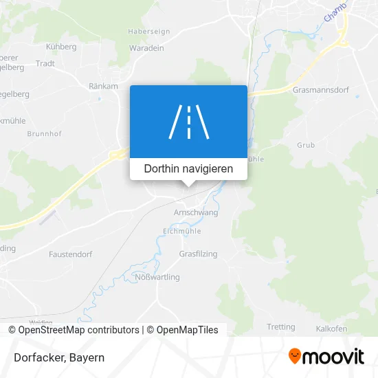 Dorfacker Karte