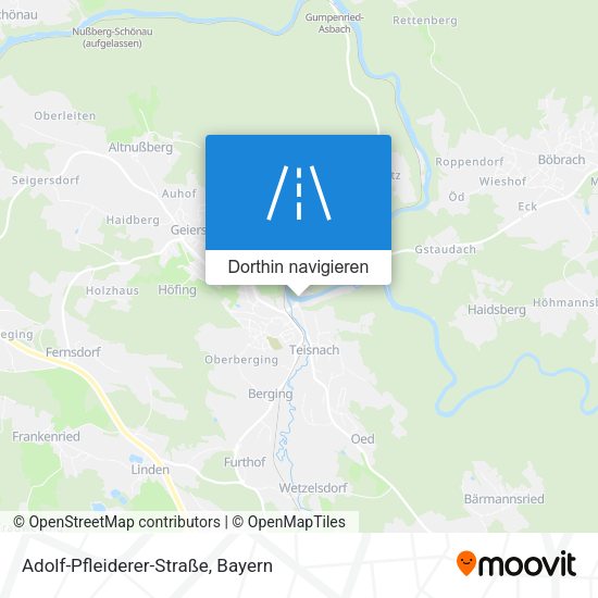 Adolf-Pfleiderer-Straße Karte