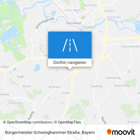 Bürgermeister-Schwinghammer-Straße Karte