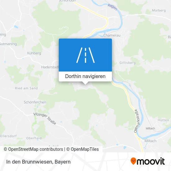 In den Brunnwiesen Karte