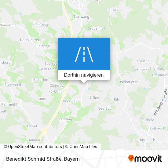 Benedikt-Schmid-Straße Karte