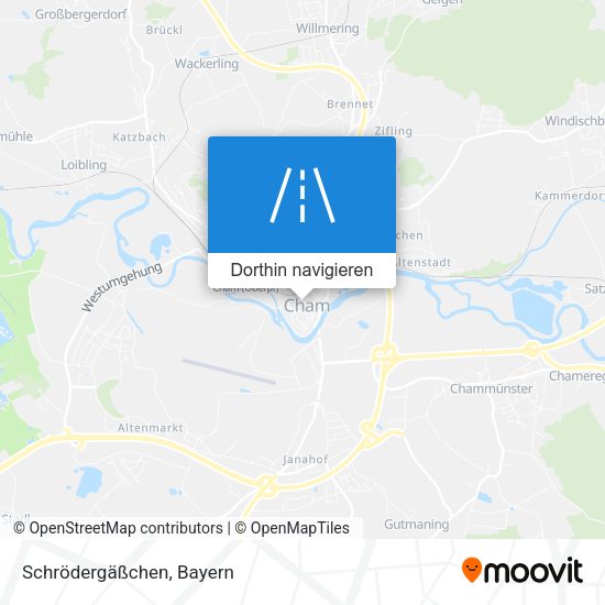 Schrödergäßchen Karte