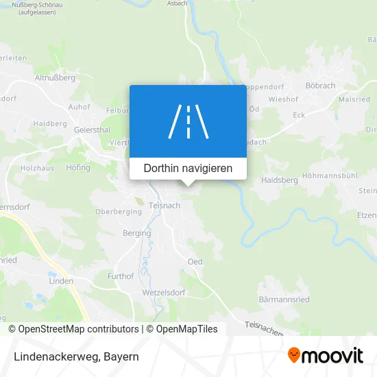 Lindenackerweg Karte