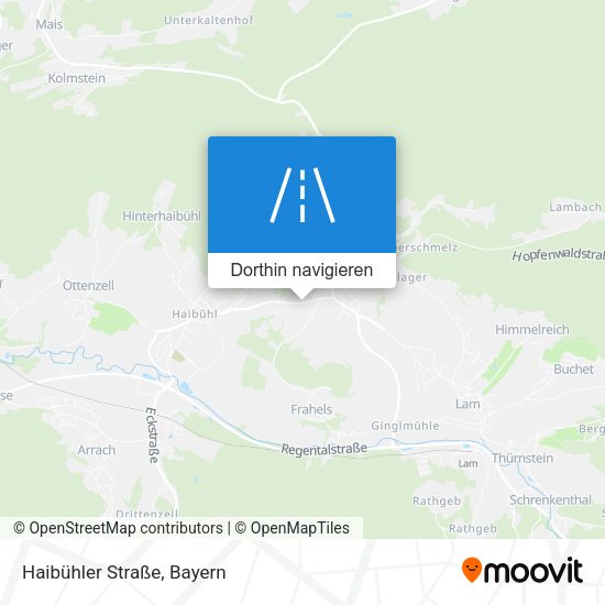 Haibühler Straße Karte