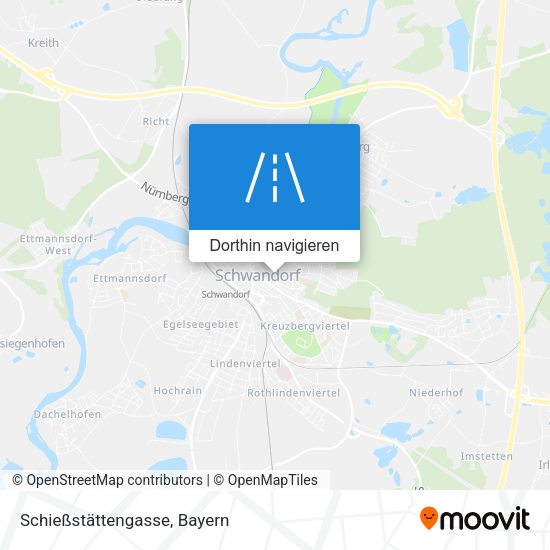 Schießstättengasse Karte