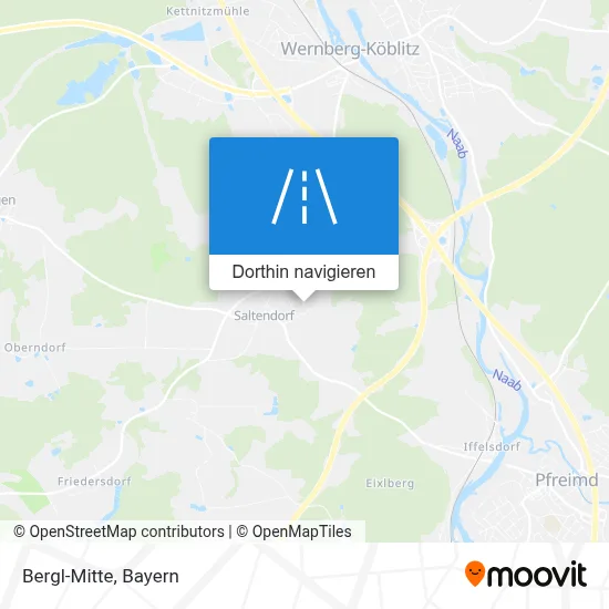 Bergl-Mitte Karte