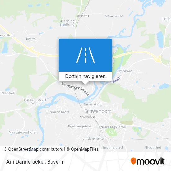 Am Danneracker Karte