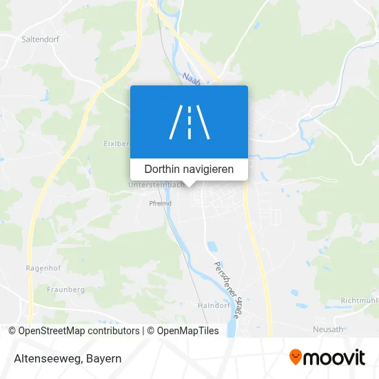 Altenseeweg Karte
