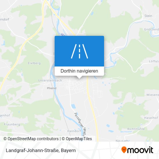 Landgraf-Johann-Straße Karte