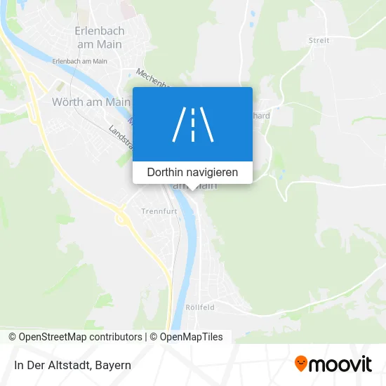 In Der Altstadt Karte