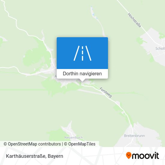 Karthäuserstraße Karte