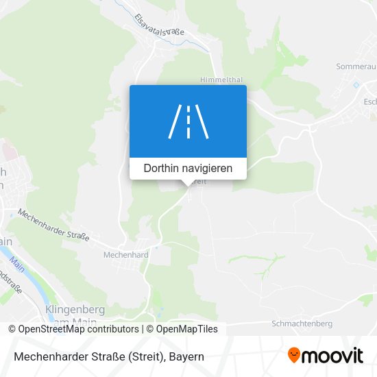 Mechenharder Straße (Streit) Karte