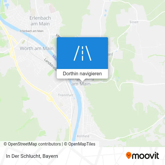 In Der Schlucht Karte