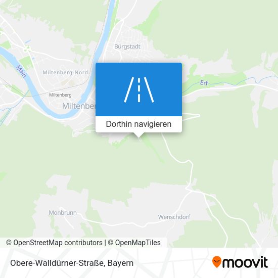 Obere-Walldürner-Straße Karte