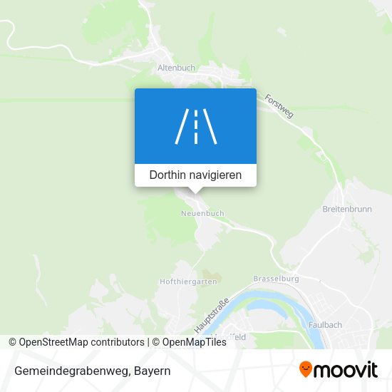 Gemeindegrabenweg Karte