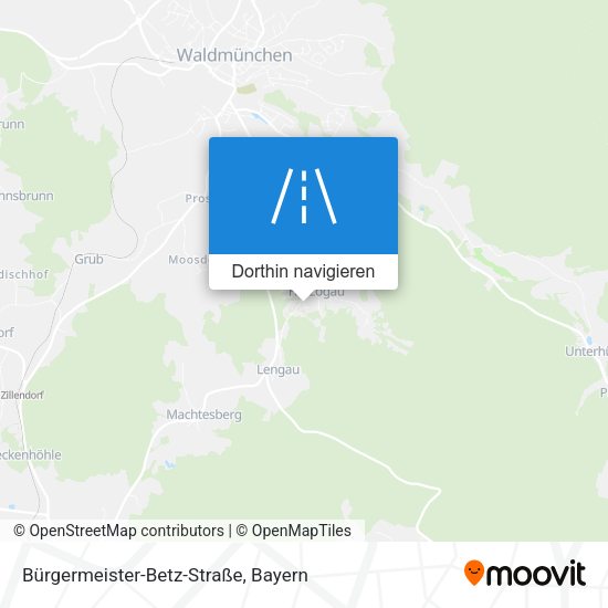 Bürgermeister-Betz-Straße Karte