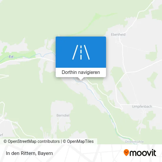 In den Rittern Karte