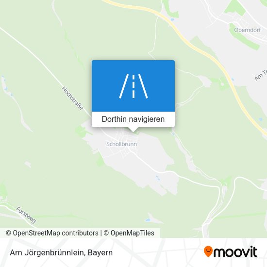 Am Jörgenbrünnlein Karte