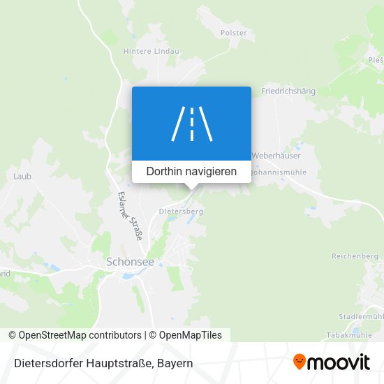 Dietersdorfer Hauptstraße Karte