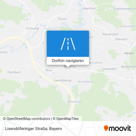 Lixendöferinger Straße Karte