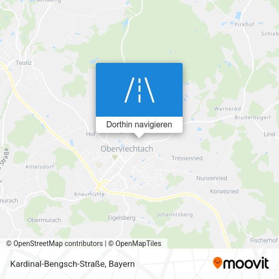 Kardinal-Bengsch-Straße Karte