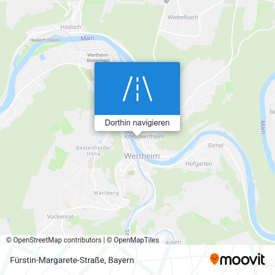Fürstin-Margarete-Straße Karte