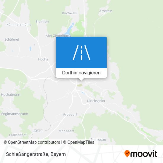 Schießangerstraße Karte