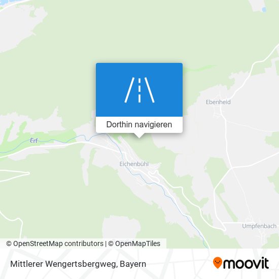 Mittlerer Wengertsbergweg Karte
