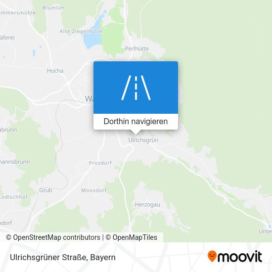 Ulrichsgrüner Straße Karte