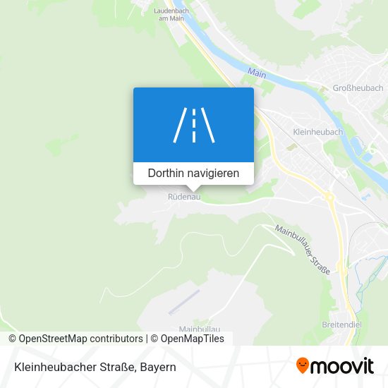 Kleinheubacher Straße Karte